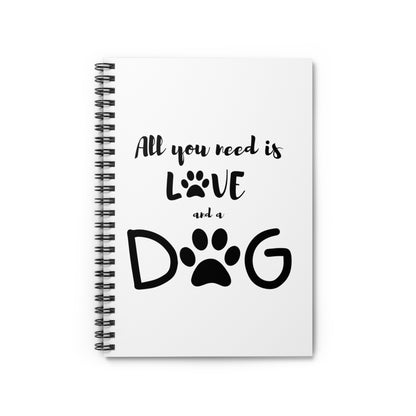 All You Need is Love Spiral Notebook - Ruled Line