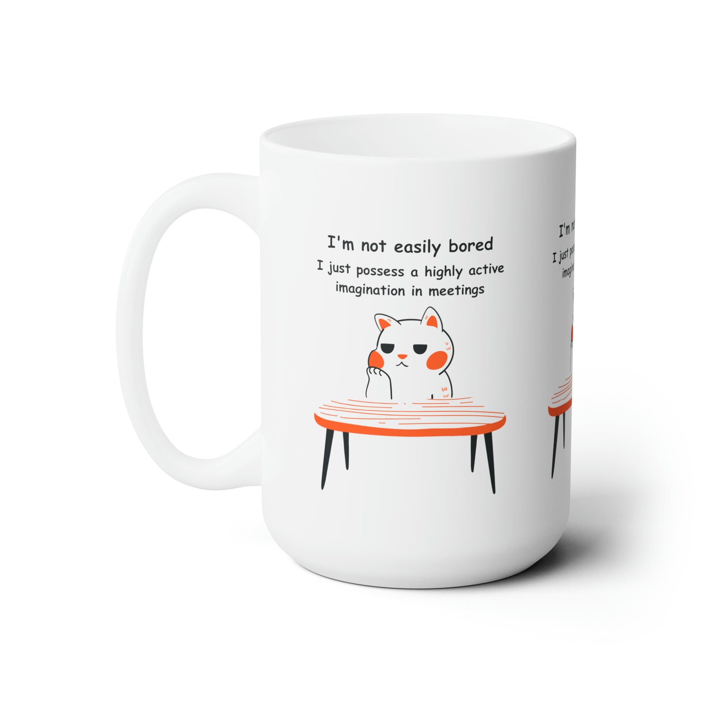 Easily Bored 15oz Ceramic Mug