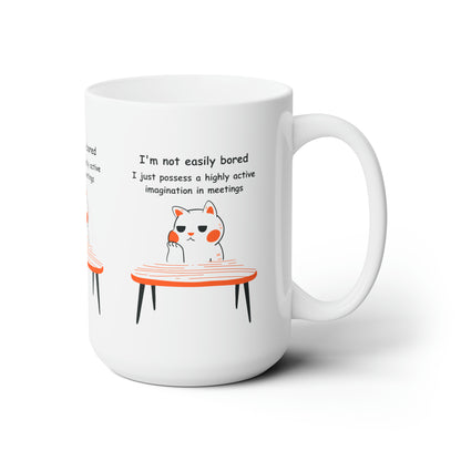 Easily Bored 15oz Ceramic Mug