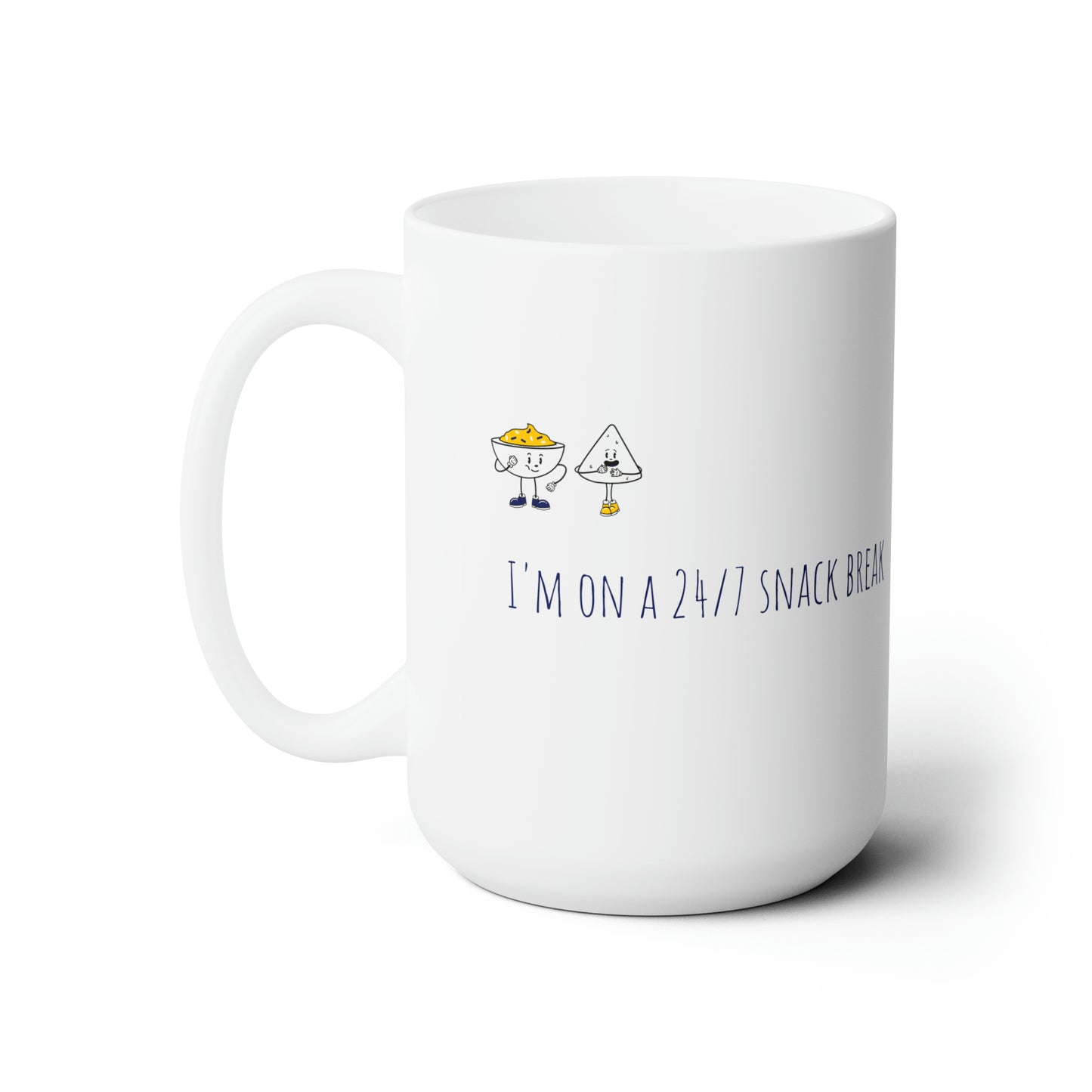 24/7 Snack Break 15oz Ceramic Mug