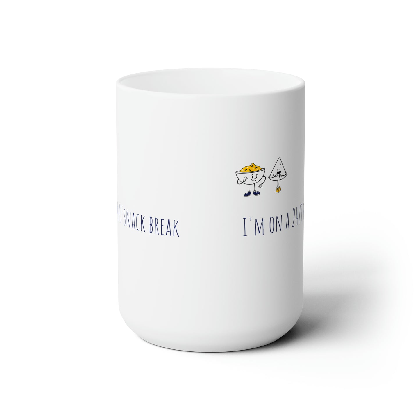 24/7 Snack Break 15oz Ceramic Mug